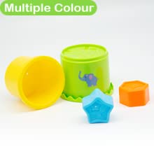 identify colors of stacking toy 