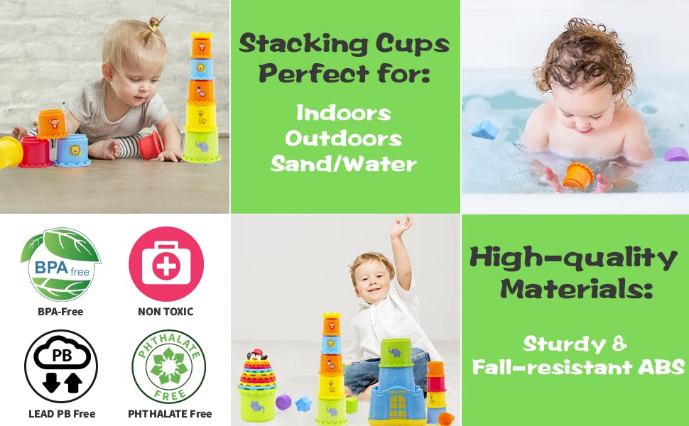 great stacking cups 