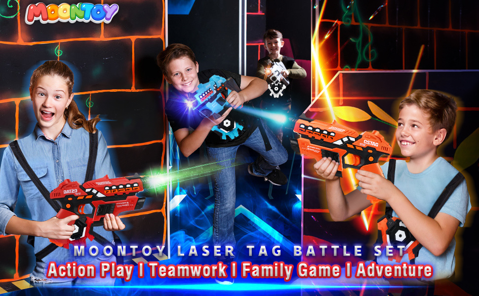 Tag Game Team Laser Guns Fire Shooting Infrared Beam Gift Laser